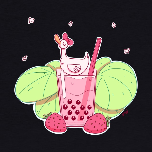 Bubble Tea Ducky by PIOI